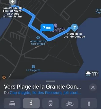Apartmán Appart Cap D'Agde, Piscine,Tennis, Proche Plage Et Commerces *